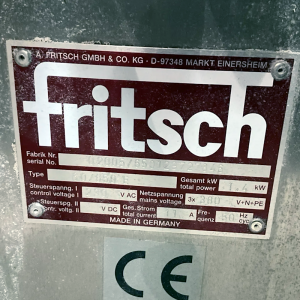 FRITSCH Rollfix 60-650 E Laminatrice per pasta