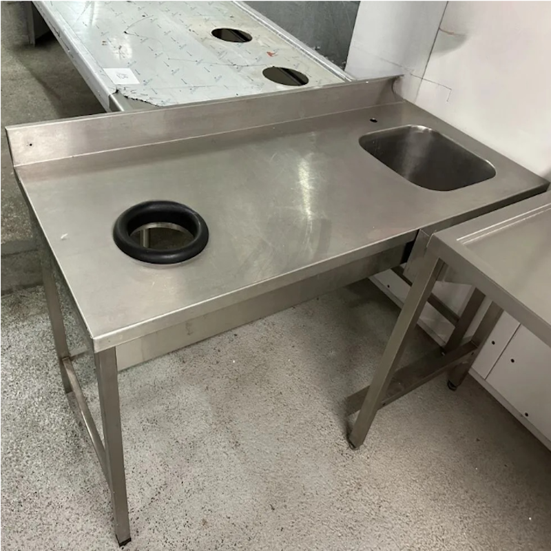 Table de tri plonge Inox