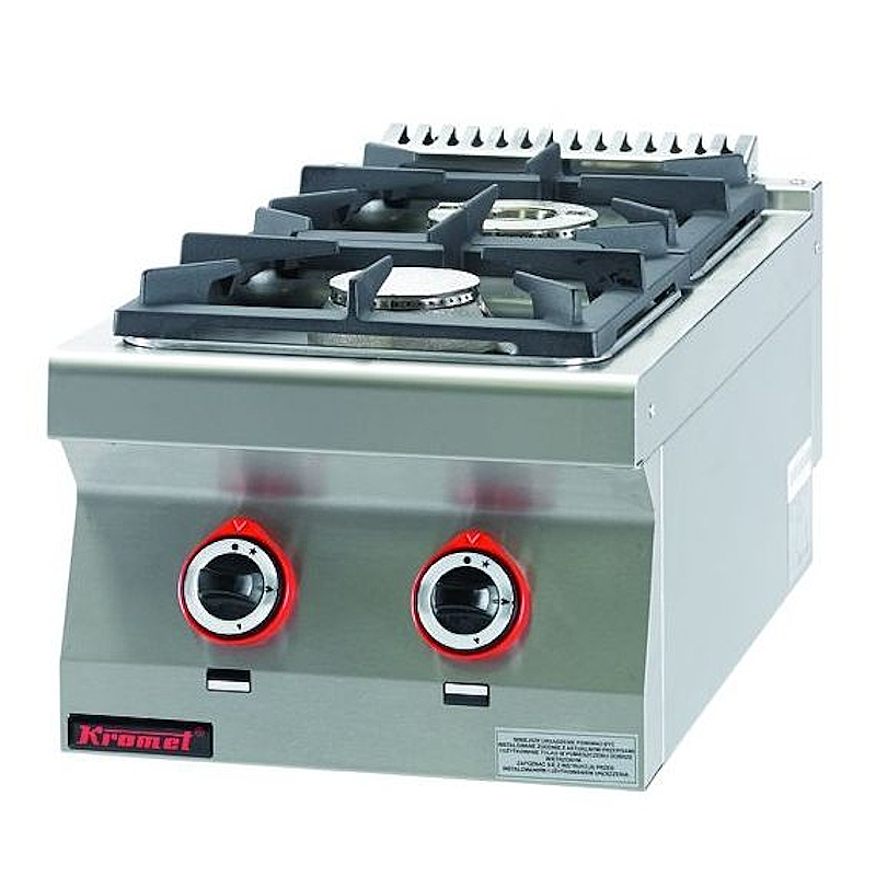 Cucina a Gas 2-Fuochi 700.KG-2 - Marca Kromet