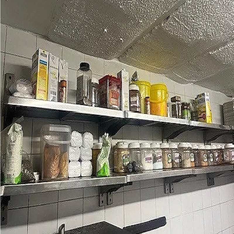 Etagères Inox Alimentaire Longueur 0.80 m