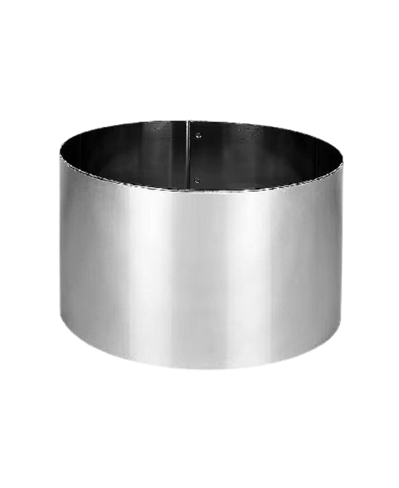 Matfer Bourgeat Stainless steel ring Ø 20 cm – height 12 cm