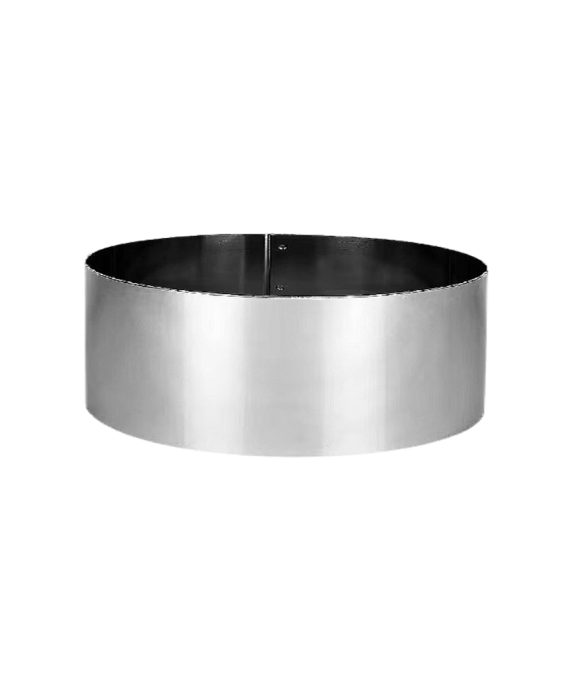 Matfer Bourgeat Cercle en inox Ø 20 cm - hauteur 9 cm.