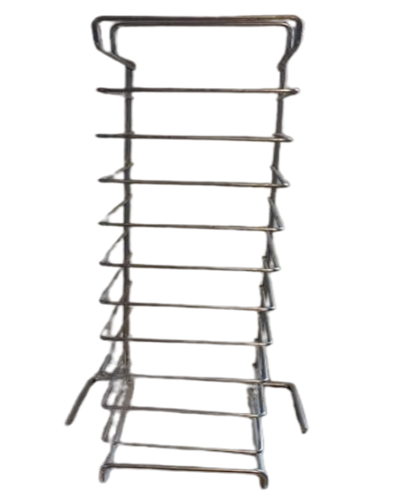 Suporte para Grelhas e Assadeiras de Pizza – 10 Níveis