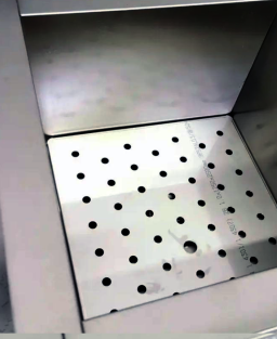 Pia de aço inox 44x44