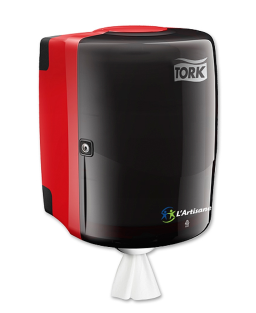 Tork Dispensador de Desenrolamento Central Vermelho – Sistema M2