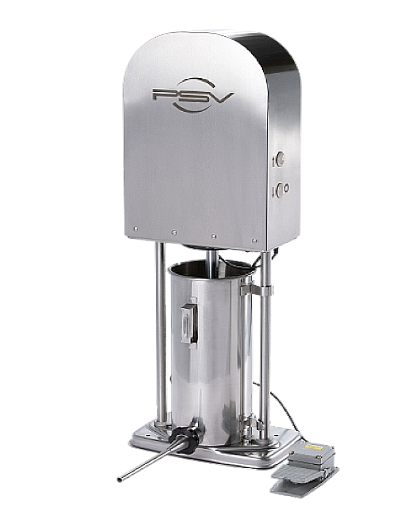 PSV VILLA ST13 hydraulische worstenvuller 13L inox | Robuuste en hygiënische professionele worstmachine